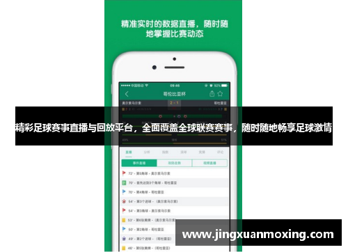 精彩足球赛事直播与回放平台，全面覆盖全球联赛赛事，随时随地畅享足球激情